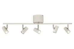 GUSTO Takspot Rak 5L Dimbar 79,5cm Vit