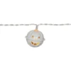 HALLOWEEN Ljusslinga Batteri 1,35m 10LED Varmvit/Vit