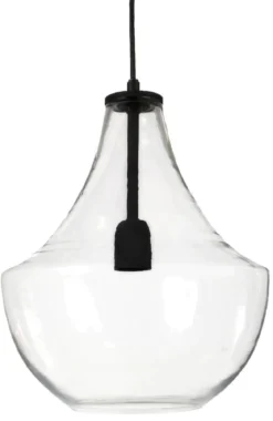 HAMHAMILTON Taklampa 30cm Klar/Svart