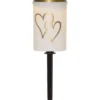 HEARTY Solcellsljus 12cm Vit
