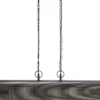 HOLLOW Taklampa 85cm Antiksilver