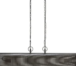HOLLOW Taklampa 85cm Antiksilver