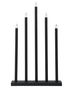 HOLY Ljusstake 64cm Svart