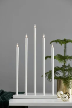 HOLY Ljusstake 64cm Vit