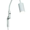 HUGIN Sänglampa 30cm Vit