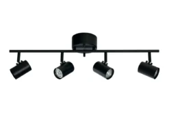 HUGIN Takspot Rak 4a Svart 75cm