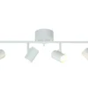 HUGIN Takspot Rak 4a Vit 75cm