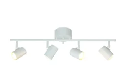 HUGIN Takspot Rak 4a Vit 75cm
