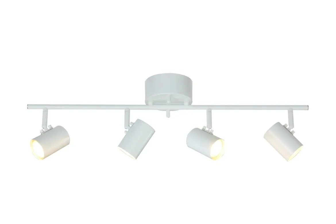 HUGIN Takspot Rak 4a Vit 75cm