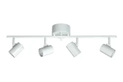 HUGIN Takspot Rak 4a Vit 75cm