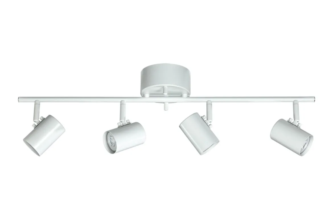 HUGIN Takspot Rak 4a Vit 75cm