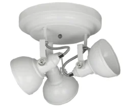 INDUSTRI Takspot Rund 3L 25cm Vit