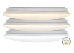 INTEGRA LED-Plafond 3 Färgtemperaturer 33cm Vit