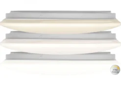 INTEGRA LED-Plafond 3 Stegsdimmer 33cm Vit