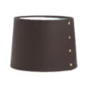 JANE Lampskärm 25/22cm Brun Läderlook