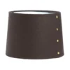 JANE Lampskärm 30/25cm Brun Läderlook