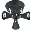 JAPAN Takspot Rund 3L 22cm Svart