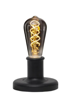 JOJO Lampfot E27 10cm Svart