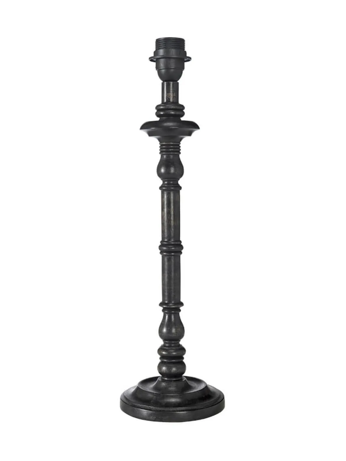 JOY Lampfot E27 50cm Svartbrun