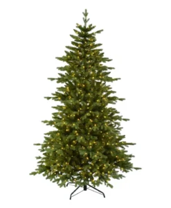 Julgran Larvik med 700LED 210cm IP44 Grön