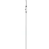 JUNO Golvlampa 128cm Vit/Krom