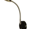 JUNO Vägglampa 28cm Svart/Krom