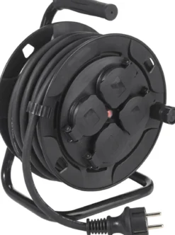 KABELVINDA 4st Uttag Utomhus 10m Svart