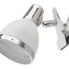 KLÄMMA Vägglampa 10cm Vit