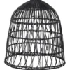 KNUTE Lampskärm 50cm Svart IP44
