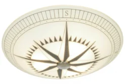 KOMPASS Plafond 50cm Vit/Svart