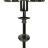 KRISTALL Bordslampa K5 50cm Svart Krom