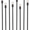 LADDA USB Ljusstake 40cm Svart