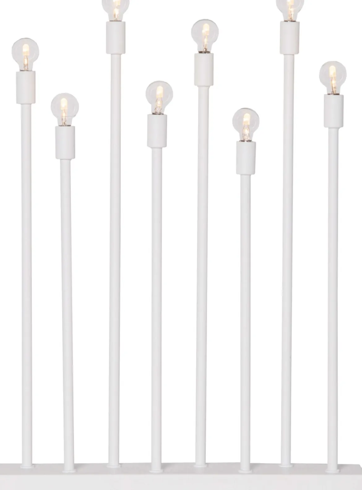 LADDA USB Ljusstake 40cm Vit