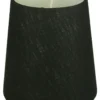 LAMPSKÄRM Linne 17cm Svart