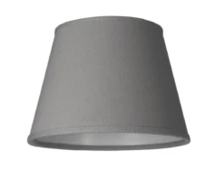 LAMPSKÄRM Linne Klotfäste Grå 20cm