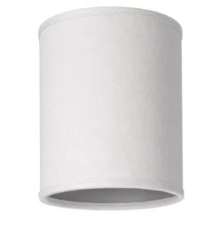 LAMPSKÄRM Linne Klotfäste Vit 15cm