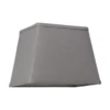 LAMPSKÄRM Linne Ringfäste 16/23,5cm Grå