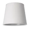 LAMPSKÄRM Linne Ringfäste Vit 20cm