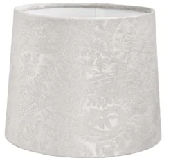 LAMPSKÄRM Sammet 20/17cm Grå
