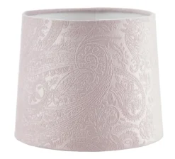 LAMPSKÄRM Sammet 16/14cm Rosa