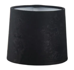 LAMPSKÄRM Sammet 16/14cm Svart