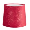LAMPSKÄRM Sammet 16/14cm Vinröd