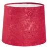 LAMPSKÄRM Sammet 20/17cm Vinröd