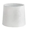 LAMPSKÄRM Sammet 16/14cm Vit