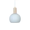 LAPPONIA Fönsterlampa 15cm Trä/Vit