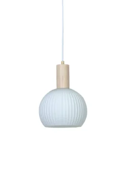 LAPPONIA Fönsterlampa 15cm Trä/Vit