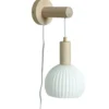 LAPPONIA Vägglampa 15cm Vit
