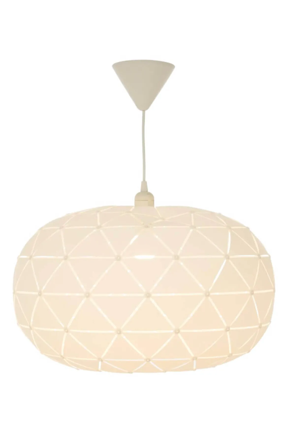 LATTICE Takpendel 50cm Vit
