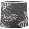 LEAF Lampskärm Tyg 20cm Svart