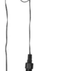 LIGHTY Lampupphäng Utomhus 750cm Svart/Vit